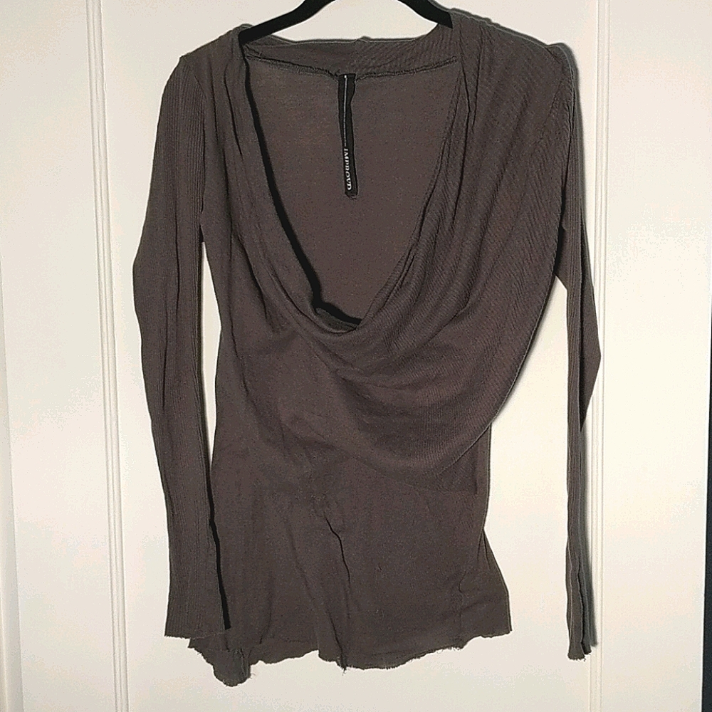 Improvd long-sleeve Avant Garde cotton shirt L